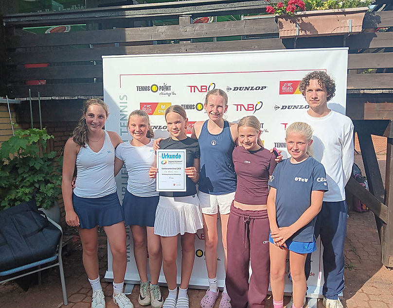 Mädchenteam des Herbartgymnasiums